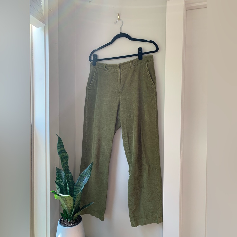 Vintage green corduroy pants
